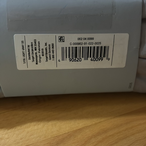 Made By Design Target Light Gray Twin//Twin XL Sheet Set - Picture 6 of 6